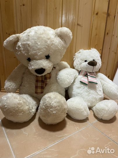 Плюшевый медведь 2 шт