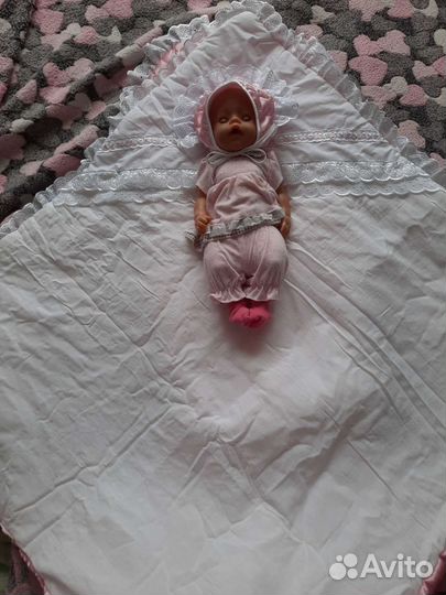 Конверт одеяло на выписку