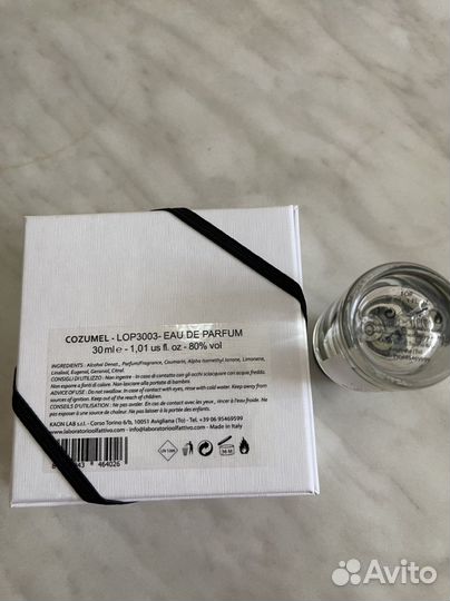 Нишевый парфюм Laboratorio olfattivo Cozumel, ниша