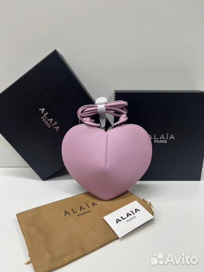 Сумка женская сердце Alaia в цвете