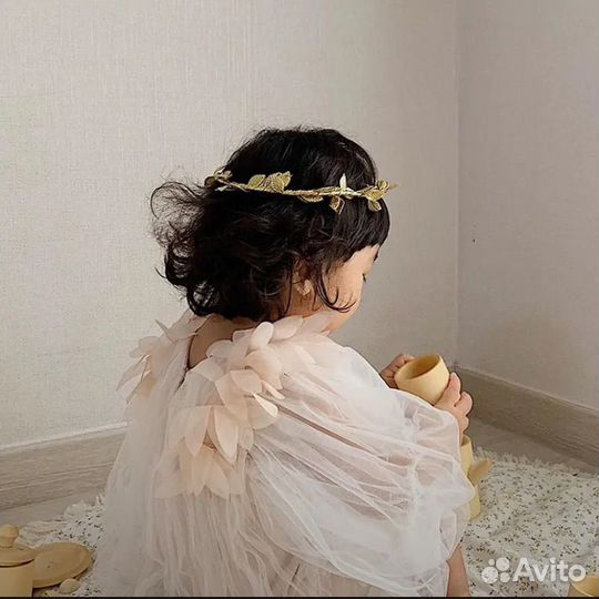 Платье боди на годик
