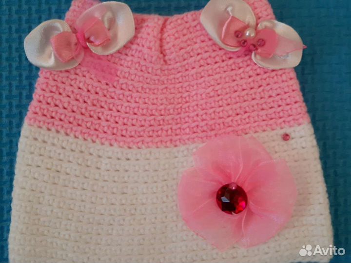 Шапочка для девочки новая