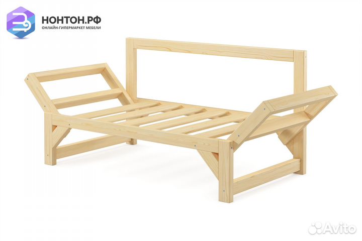 Диван кушетка Амбер зеленый