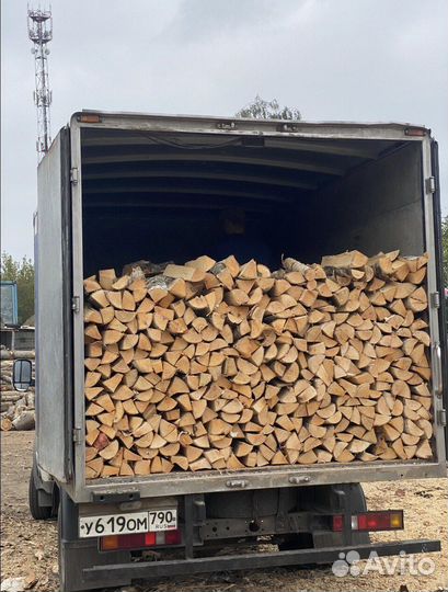 Дрова березовые колотые