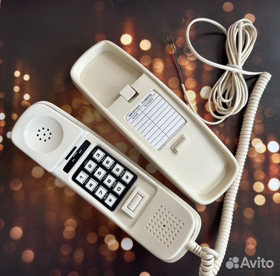Телефонный аппарат телефон трубка новый