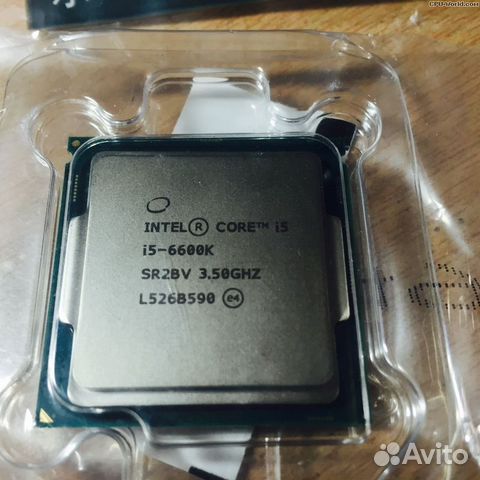 Процессор intel core i5 6600k lga 1151 купить в Вологде | Электроника ...