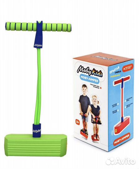 Джампер moby kids с подсветкой и звуком