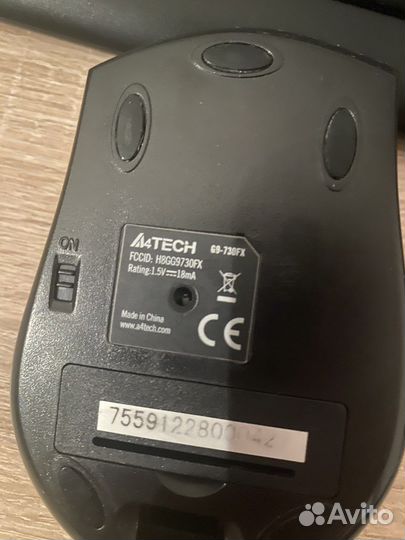 Беспроводная клавиатура и мышь