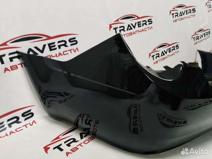 Бампер chevrolet aveo 11-15 г T300 задний черный