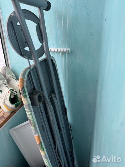 Гладильная доска с розеткой бу