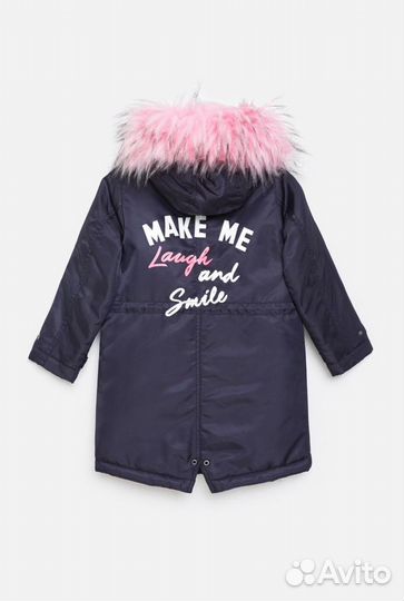 Парка для девочки р. 110