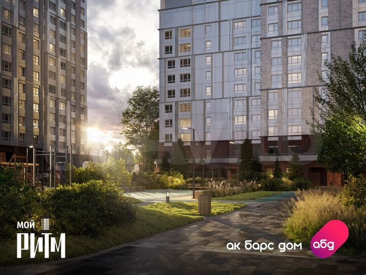 2-к. квартира, 64 м², 7/17 эт.