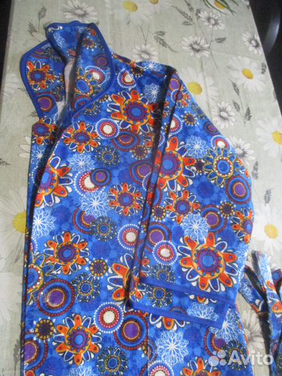 Халат фланелевый