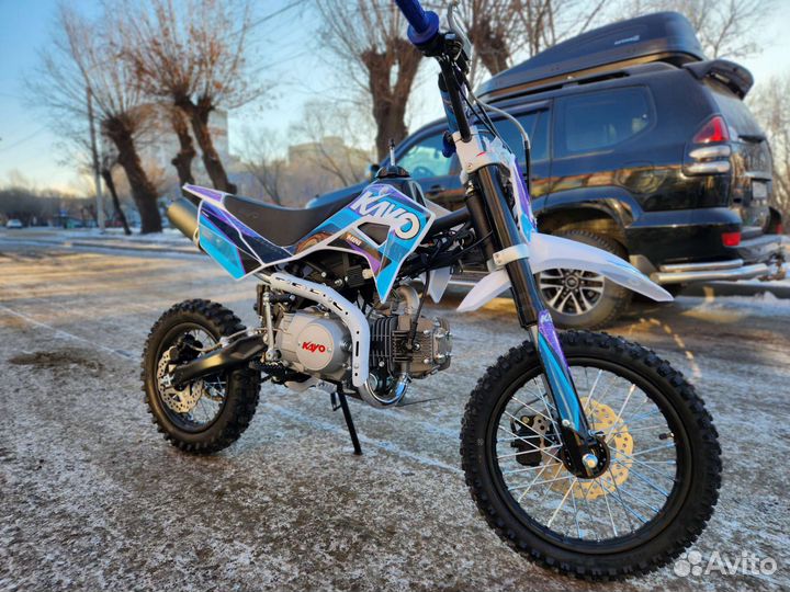 Kayo mini yx125em 14/12 (мех. сцепл, эл. стартер)