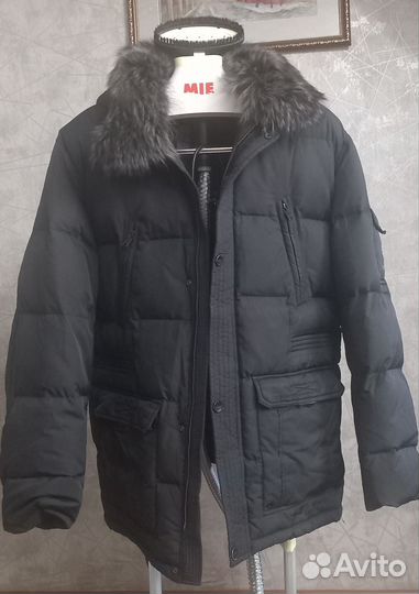 Пуховик зимний мужской бу