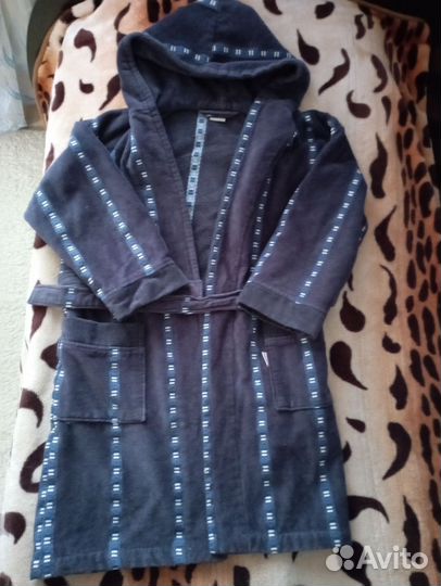 Детский махровый халат