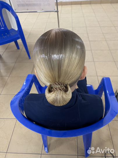 Макияж и прическа для гимнастики и бальных танцев