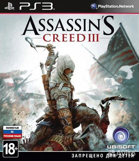Assassin’s Creed 3 (III) (русская версия) (PS3)