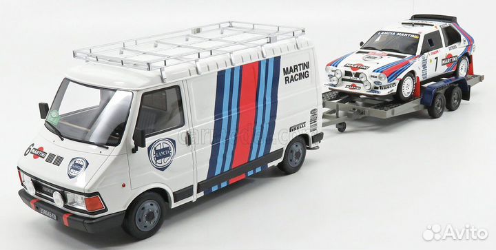 Lancia rally SET winner 1986 1/18 Otto