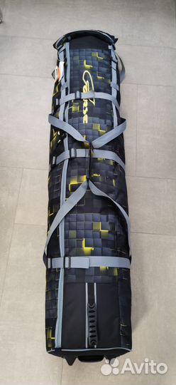 Чехол для сноуборда и горных лыж на колесах