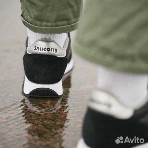 Кроссовки Saucony Jazz Original Black/Silver