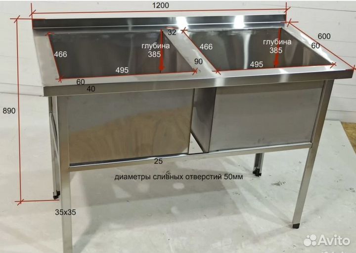 Ванна моечная