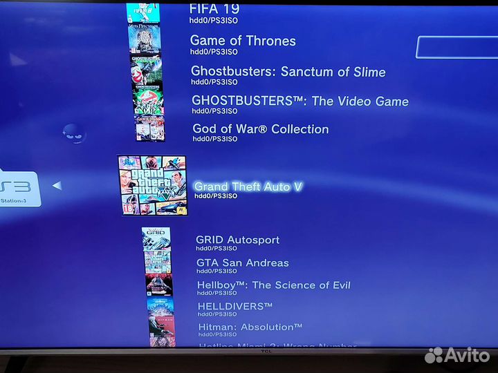 Sony PS3 slim прошита +133 игры