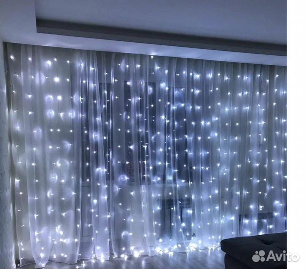 Гирлянда штора