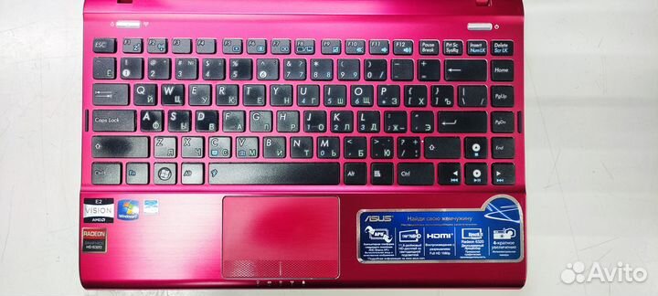 Нетбук asus Eee PC 1225B-RED010B