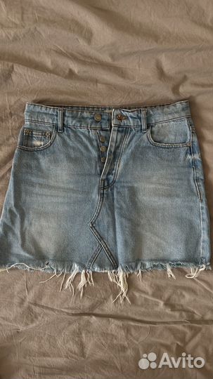 Джинсовая юбка Bershka