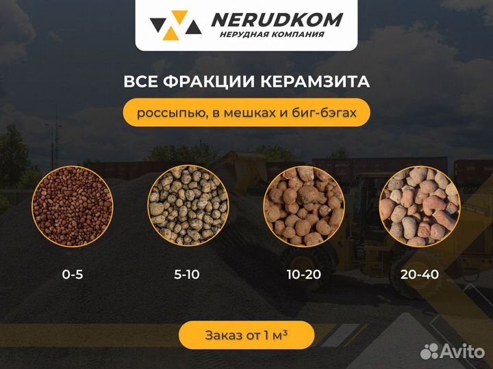 Керамзит от производителя (доставка и самовывоз)