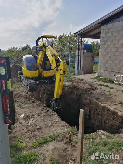 Услуги мини экскаватора