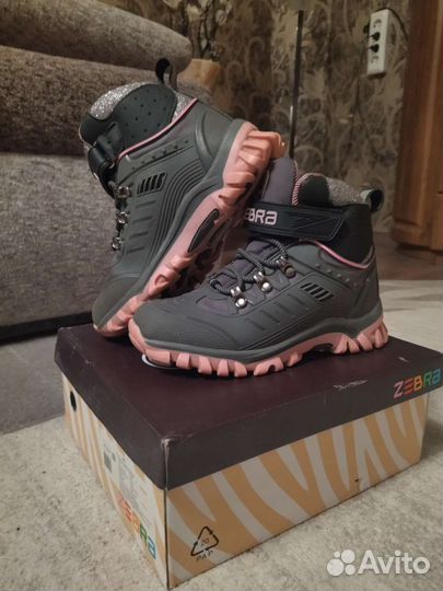 Ботинки утепленные для девочки