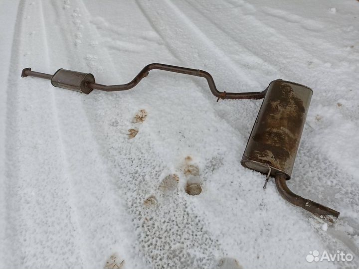 Глушитель Ford Focus 3 хетчбек 1.6 2012