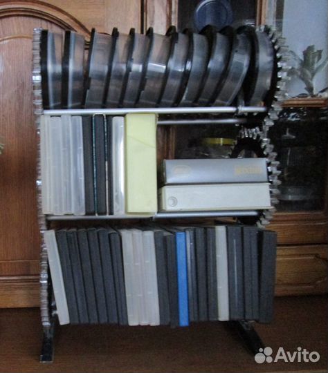 Кассеты удобного поиска хранения CD/DVD/кассет