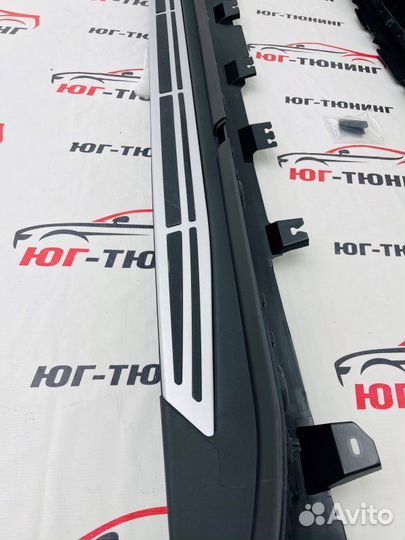 Новые пороги на бмв Х5 Г05 2018+