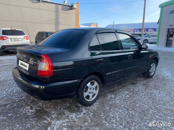 Hyundai Accent 1.5 МТ, 2007, 178 589 км