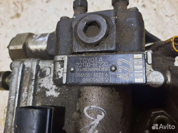 Тнвд Toyota 22100-6e220 3c-e