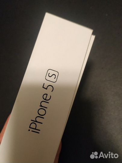 Коробка от iPhone 5S, space grey