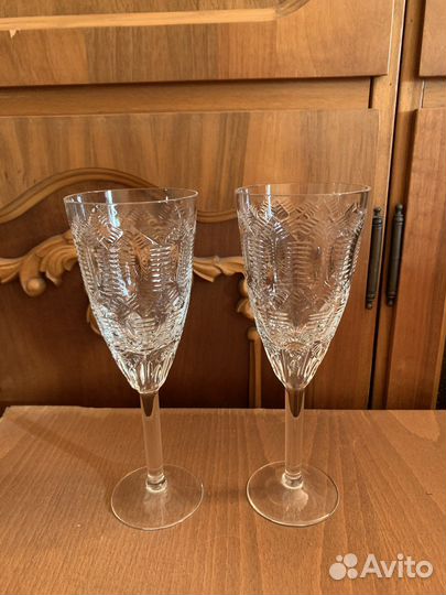 Фужеры, рюмки хрустальные времен СССР