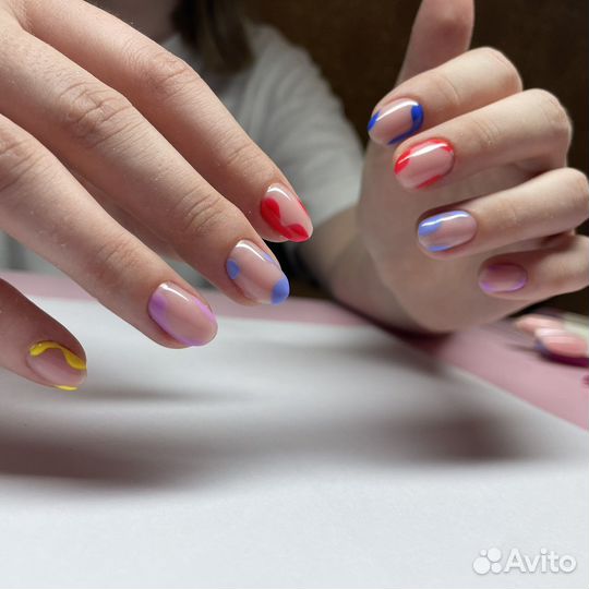 Маникюр /всё включено / выравнивание