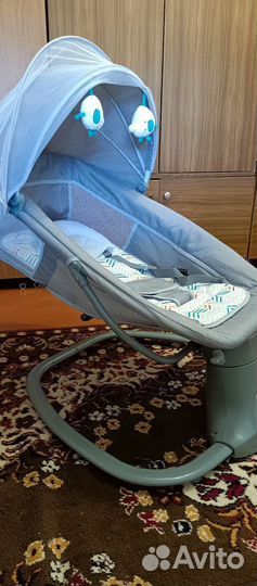 Детская качеля шезлонг