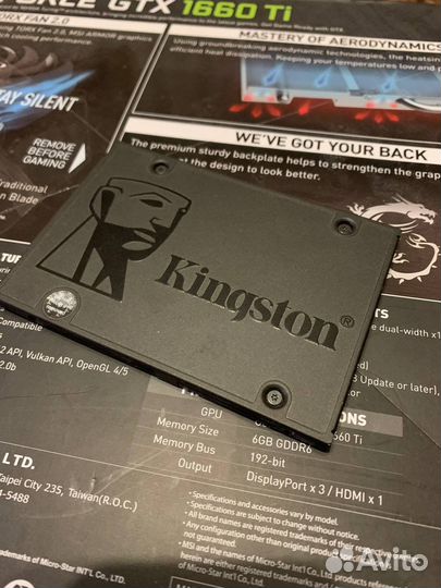 Ssd 120gb kingston
