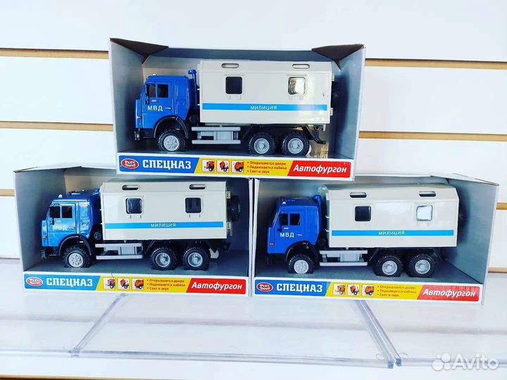 Машина инерционная Милиция