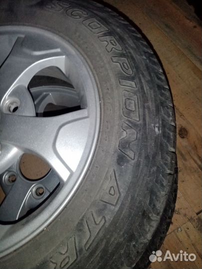 Колеса на ниву r16 летние