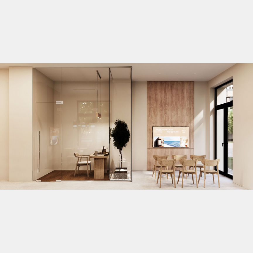 2-к. квартира, 53,8 м², 1/4 эт.