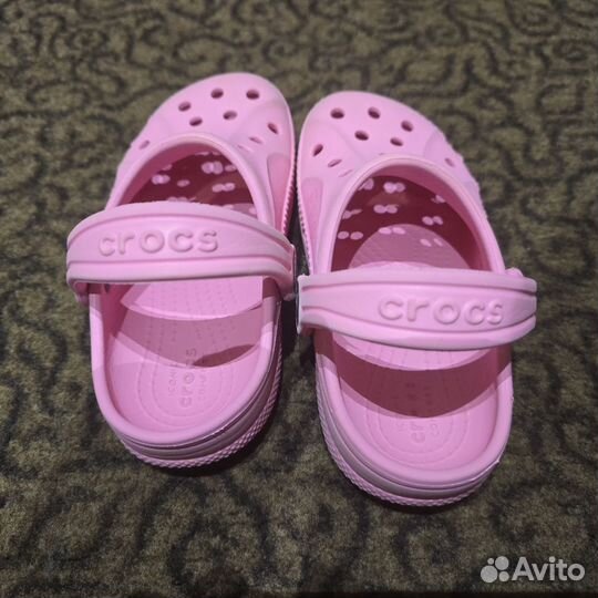 Сабо, Сандалии Крокс Crocs розовые с10 (27 размер)