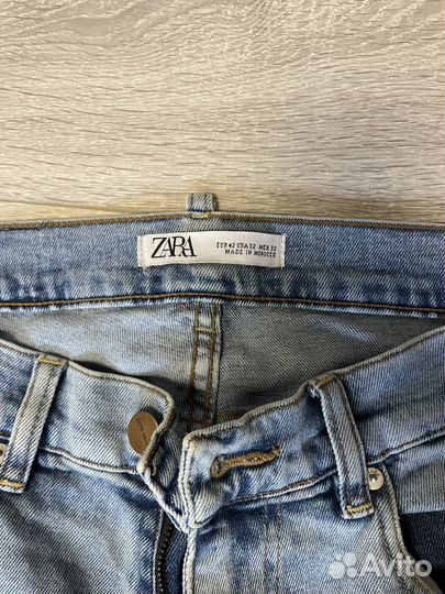 Джинсы штаны мужские zara