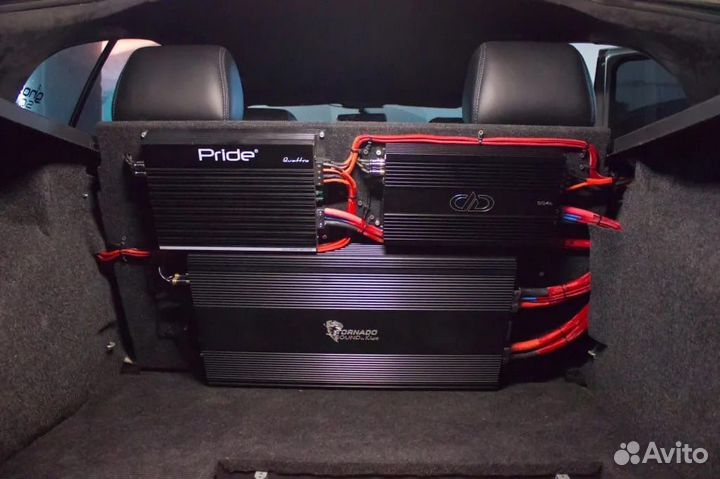 Установка автозвука в автомобили и другие работы