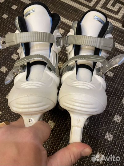 Коньки детские раздвижные